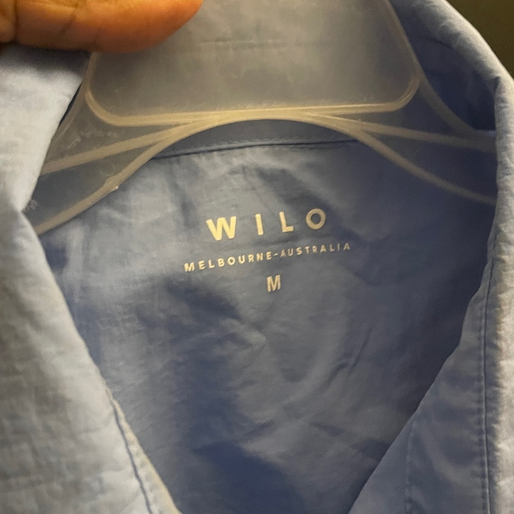 WILO Parachute Shirt Jacket Nylon Women Size Medium Snap Front Zip pockets NWOT - Picture 10 of 12